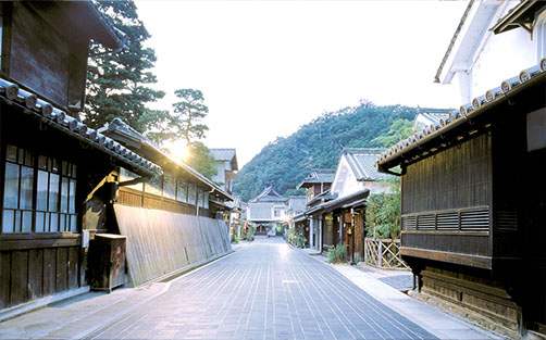 町並み保存地区の写真