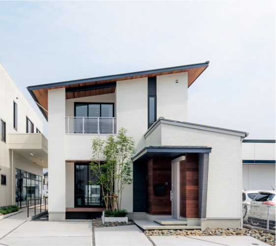 注文住宅 デザインシリーズ「LIF（リフ）」福山モデルハウス