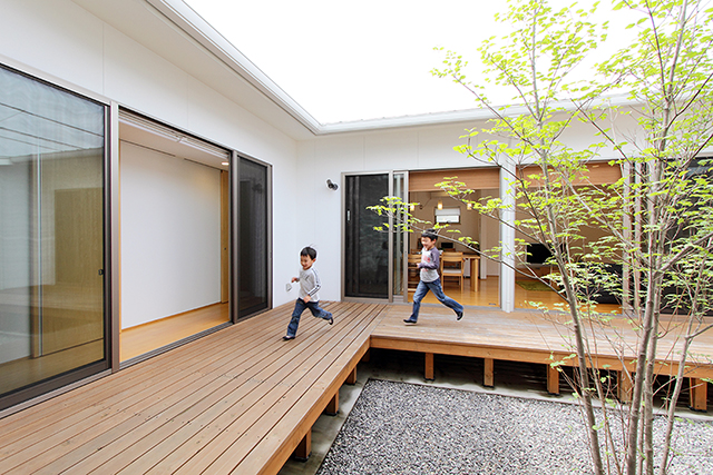 遠い将来も見据えた、シンプルな家づくり