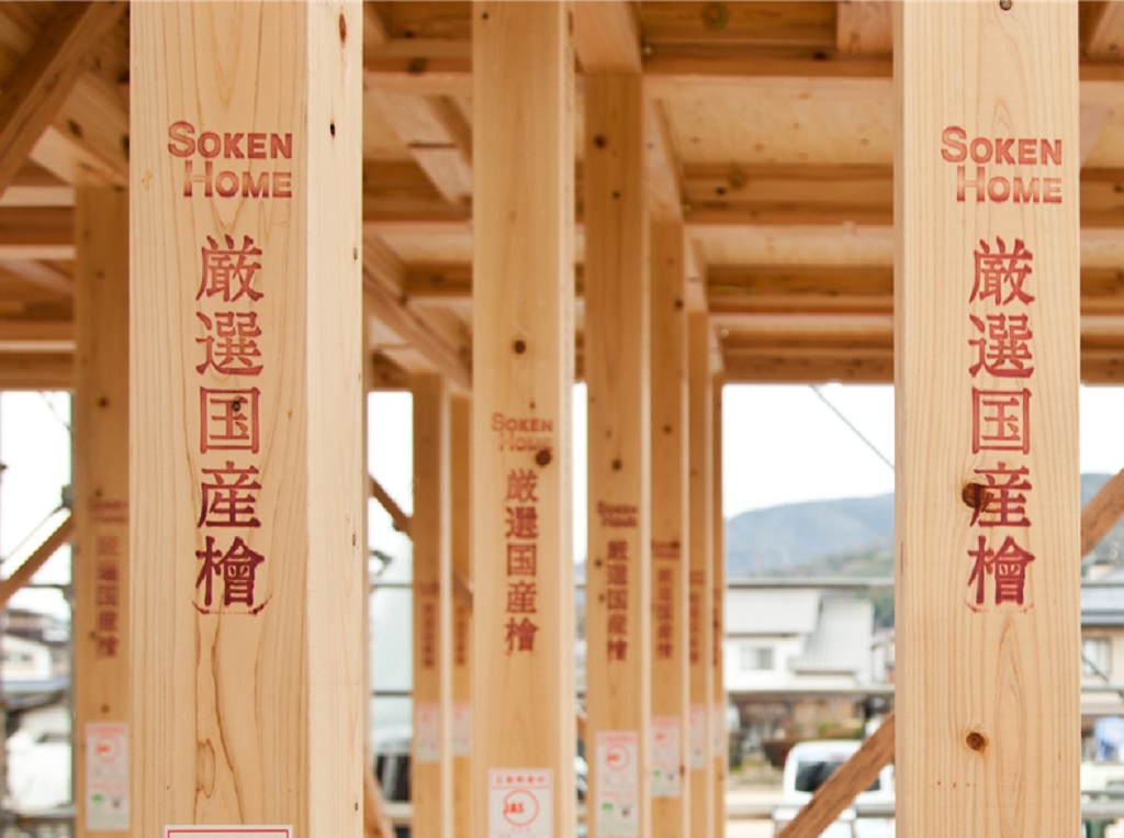 檜の柱について