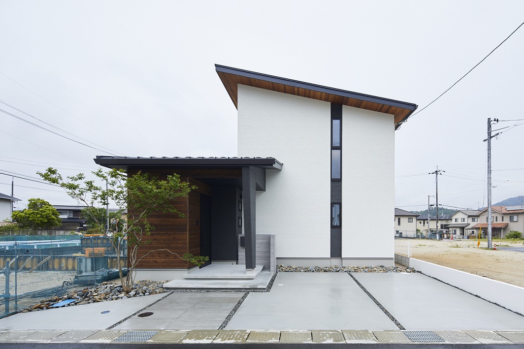 東広島市八本松町 スタイリッシュモダンの家 Lif 広島県で注文住宅 分譲住宅 土地のことなら創建ホーム