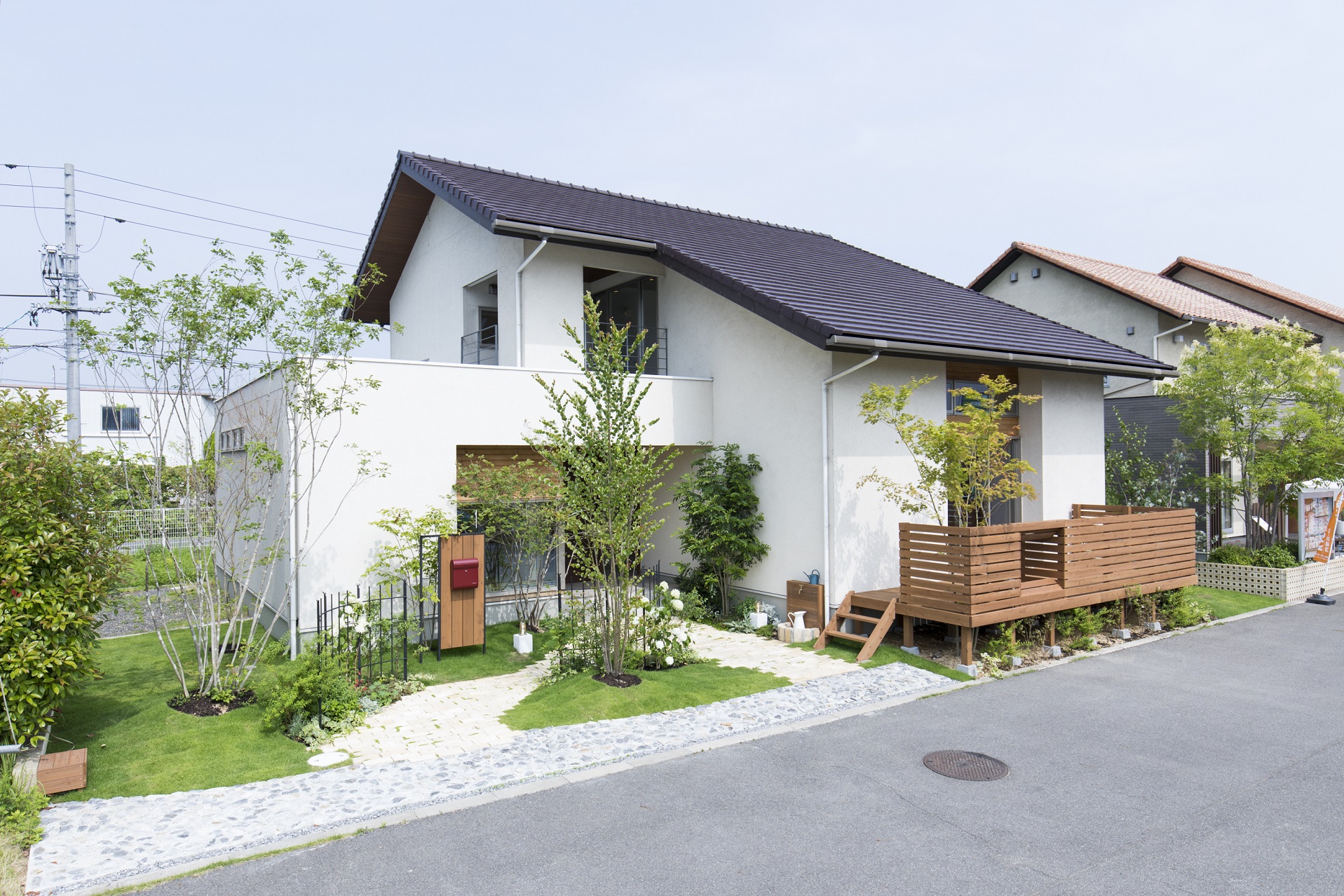 〈ふれあいホームタウンかんなべ住宅展示場〉ナチュラルデザインの家「Kinari」