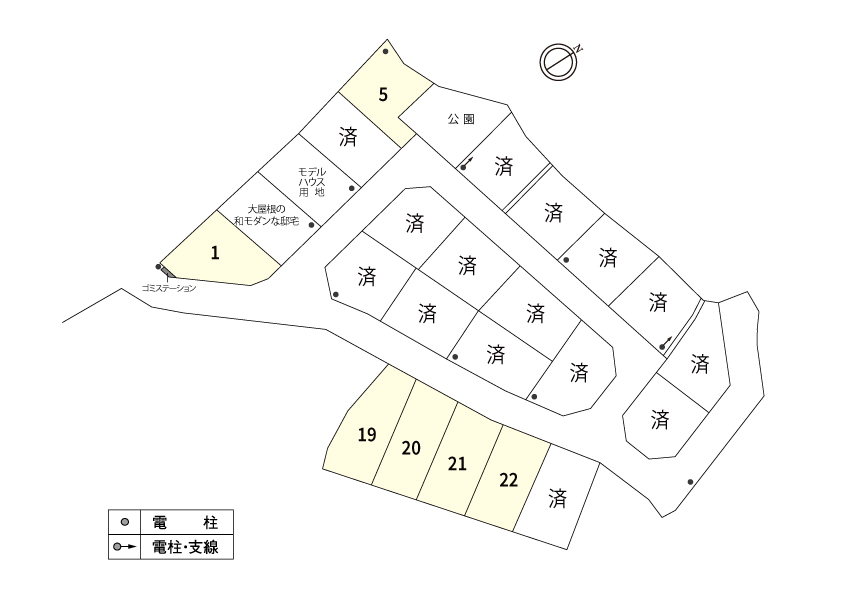区画図