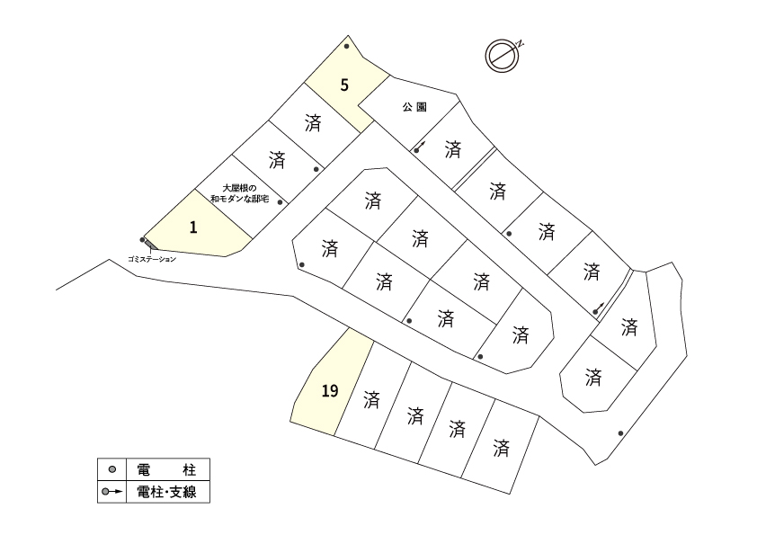 区画図