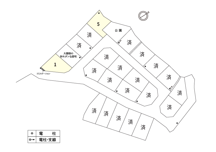 区画図