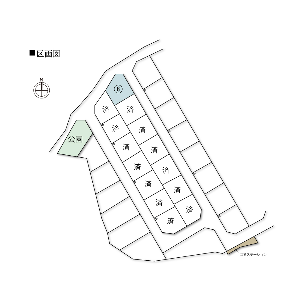 区画図