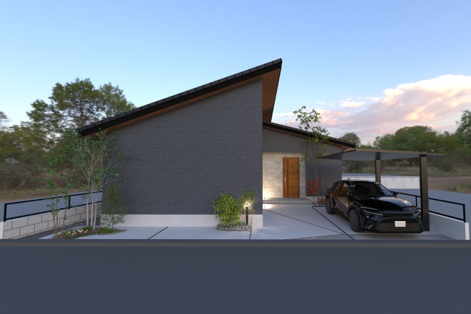 【完成見学会】平屋の多い団地に建つ 敷地を最大限有効活用した大空間の平屋