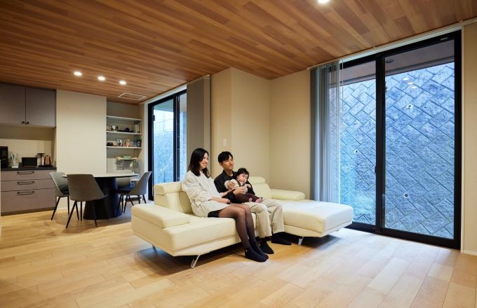 光と風に包まれた、家族のための理想の住まい