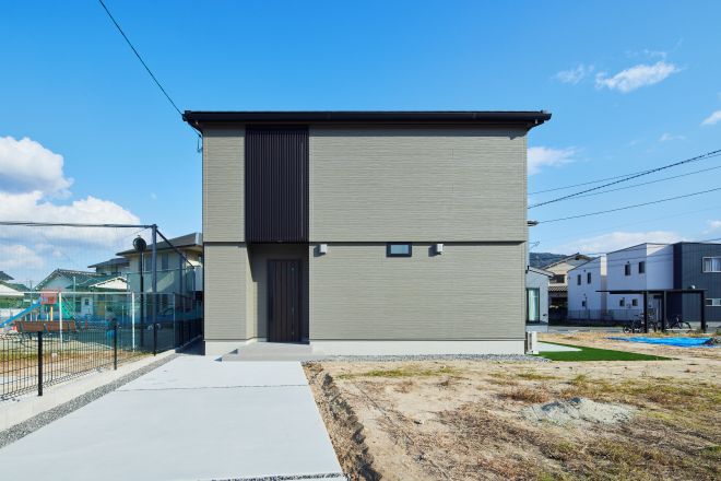 〈モデルハウス〉やすらぎの庭を持つモデルハウス