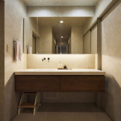 高級感溢れるホテルライクな洗面台