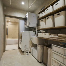 洗う・干す・乾かすを一室で完結させる家事ラクランドリールーム