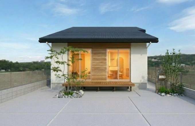 【完成見学会】勾配天井のナチュラルなLDKで家族時間を楽しむ平屋