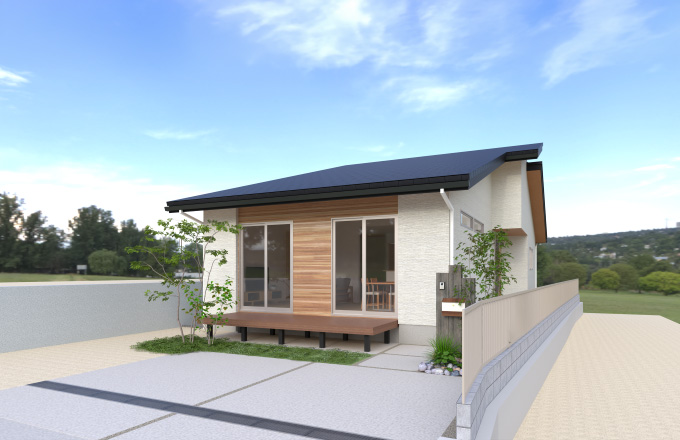 【完成見学会】勾配天井のナチュラルなLDKで家族時間を楽しむ平屋