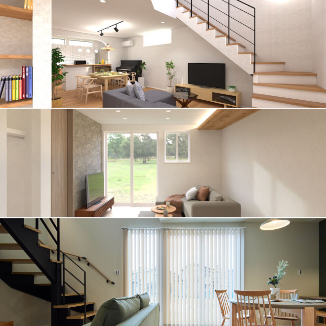 【注文住宅実例/完成見学会】安佐南区東野3棟同時完成見学会