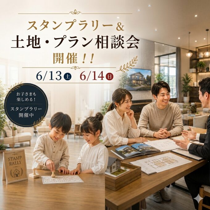 〈ふれあいホームタウンおのみち〉スタンプラリー＆土地・プラン相談会