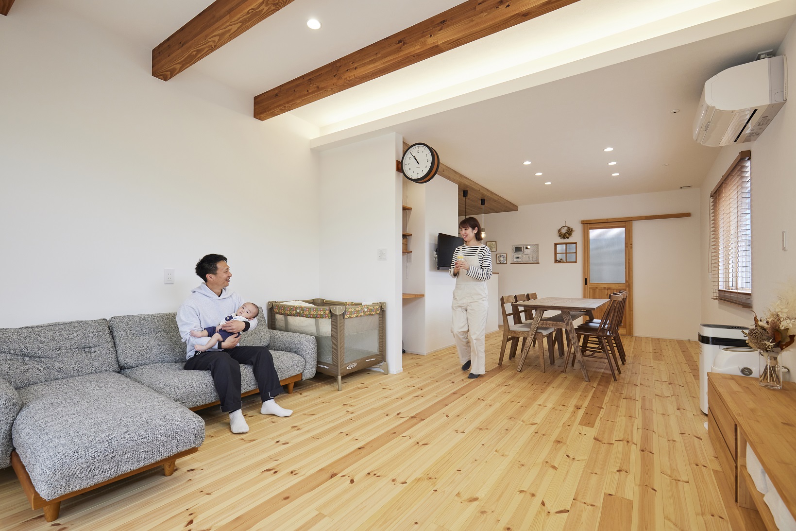 〈建築実例ページを更新しました〉スタイリッシュとナチュラルを掛けあわせた家 | 仙台で注文住宅・分譲住宅・土地のことなら創建ホーム
