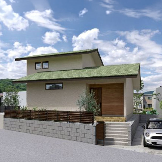 〈完成見学会〉平屋のように暮らす、2階建ての家