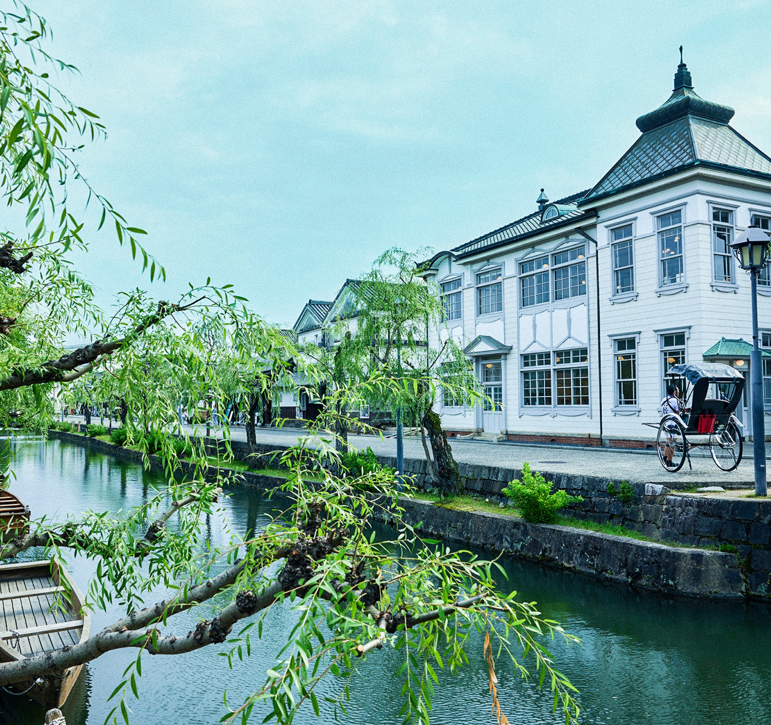 背景倉敷美観地区